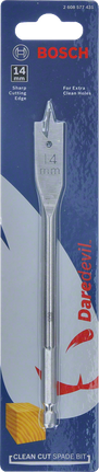 Daredevil Clean Cut Spade Bit 14 x 155 mm Bosch Daredevil Clean Cut Spade Bit 14 mm.