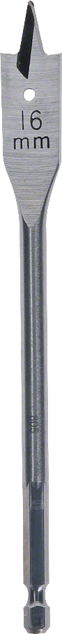 Bosch Daredevil Clean Cut Spade Bit 16 x 160 mm for wood.