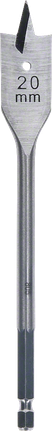 Daredevil Clean Cut Spade Bit 20 x 160 mm Bosch 20mm flat spade wood drill bit.