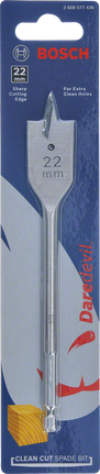 Daredevil Clean Cut Spade Bit 22 x 160 mm Bosch Daredevil Clean Cut Spade Bit 22 mm.