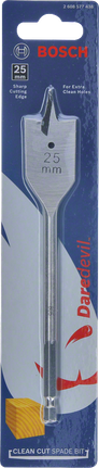 Daredevil Clean Cut Spade Bit 25 x 160 mm Bosch Daredevil 25 mm clean cut spade bit.