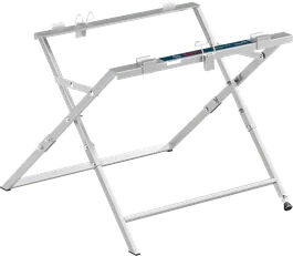 Bosch GTA 560 saw stand with folding frame.