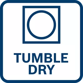 Tumble dry on a low temperature setting.
