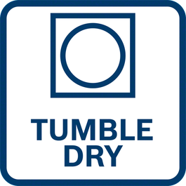 Tumble dry on a low temperature setting.