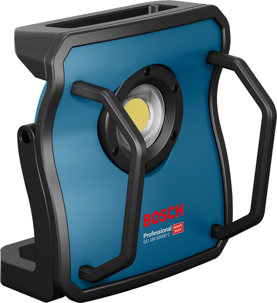 Bosch GLI 18V-10000 C cordless jobsite light, 10000 lumens.