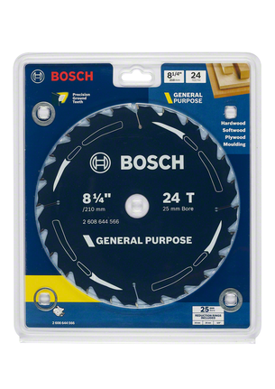 Bosch 8¼″ 24T general purpose saw blade.