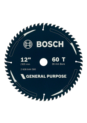 General purpose circular saw blade 12 inch 60 teeth Bosch general purpose circular saw blade 12 inch 60 teeth.