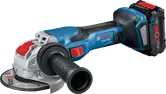 Bosch GWX 18V-15 C cordless angle grinder with X-LOCK.