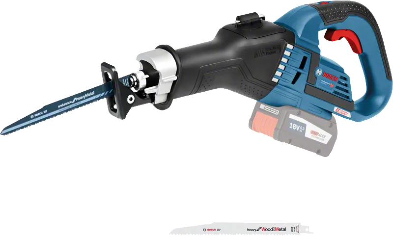 Bosch GSA 18V-32 cordless reciprocating saw.