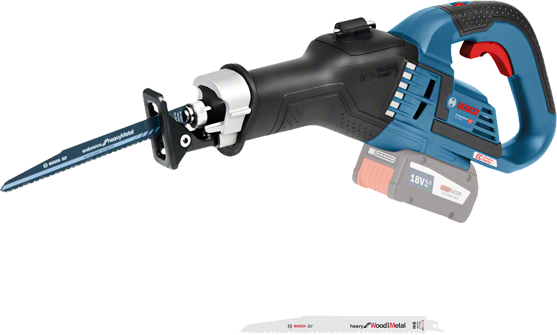 Bosch GSA 18V-32 cordless reciprocating saw.