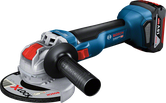 Bosch GWX 18V-10 cordless angle grinder with X-LOCK.