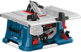Bosch GTS 18V-216 cordless table saw with BITURBO brushless motor.