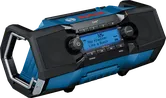 Bosch GPB 18V-2 SC radio with digital display.