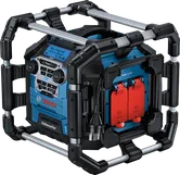 Bosch GPB 18V-5 SC jobsite radio with Bluetooth and DAB.