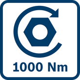 Bosch GDS 18V-1000 cordless impact wrench for heavy-duty bolting.