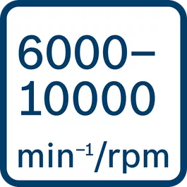 Rate per minute 6000-10000