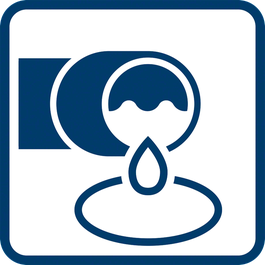 Detection of water-filled plastic pipes