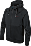 Bosch GHH 12+18V XA heated hoodie, black.
