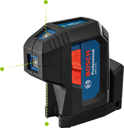 Bosch GPL 3 G point laser leveling tool, self-levelling.