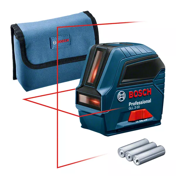 Laser à lignes optique BOSCH PROFESSIONAL GLL 2-10