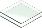 Glass Glass.