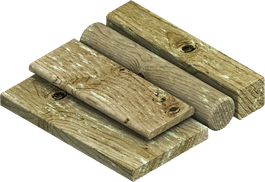 Pressure treated lumber