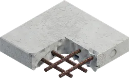 Reinforced concrete.
