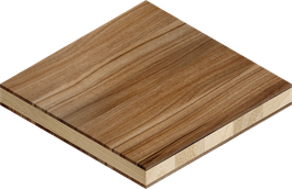 Solid wood furniture board