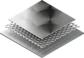 Stainless steel sheet.