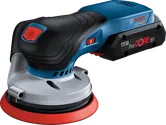 Bosch GEX 18V-125 cordless random orbit sander.
