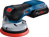 Bosch GEX 18V-125 cordless random orbit sander.