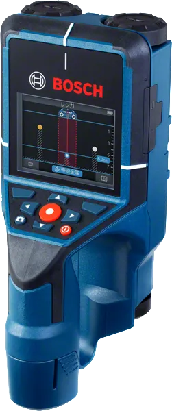 Bosch D-tect 200 wall scanner with dynamic display.