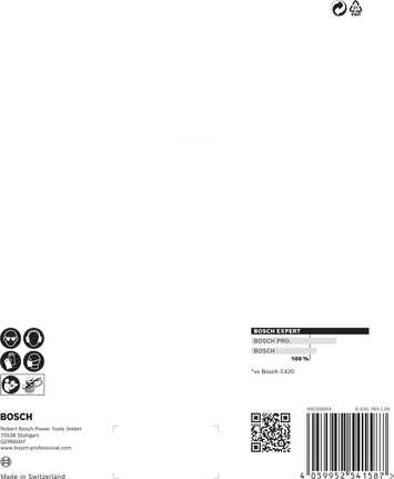 EXPERT C470 Sandpaper with 8 holes for Random Orbital Sanders 125 mm, G 400 5-pc EXPERT C470 Sandpaper with 8 holes for Random Orbital Sanders 125 mm, G 400 5-pc