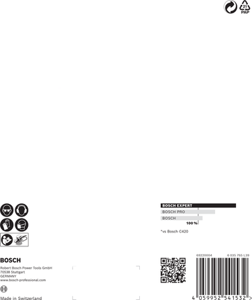 EXPERT C470 Sandpaper with 6 holes for Random Orbital Sanders 150 mm, G 80 5-pc EXPERT C470 Sandpaper with 6 holes for Random Orbital Sanders 150 mm, G 80 5-pc