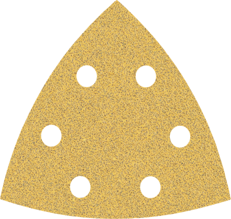 Bosch EXPERT C470 93mm sandpaper with 6 holes, grit 60.
