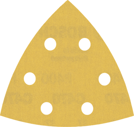 Bosch EXPERT C470 sandpaper 93mm 400 grit 6 holes.