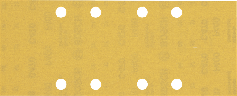 EXPERT C470 Sandpaper with 8 holes for Orbital Sanders 93 x 230 mm, G 400 10-pc EXPERT C470 Sandpaper with 8 holes for Orbital Sanders 93 x 230 mm, G 400 10-pc