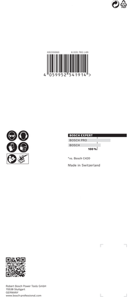 EXPERT C470 Sandpaper with 8 holes for Orbital Sanders 93 x 186 mm, G 40 10-pc EXPERT C470 Sandpaper with 8 holes for Orbital Sanders 93 x 186 mm, G 40 10-pc