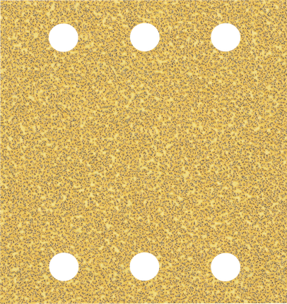 Bosch EXPERT C470 sandpaper sheet 115x107 mm, 6 holes.