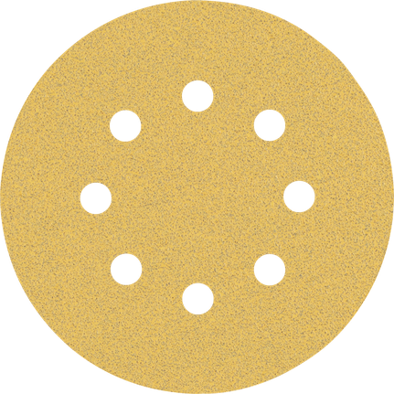EXPERT C470 Sandpaper with 8 holes for Random Orbital Sanders 125 mm, G 80 50-pc EXPERT C470 Sandpaper with 8 holes for Random Orbital Sanders 125 mm, G 80 50-pc
