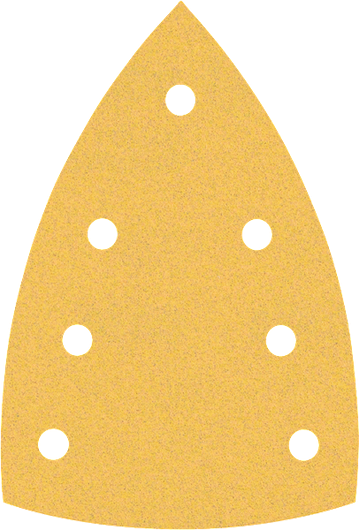 Bosch EXPERT C470 sandpaper 120 grit, 7 holes.