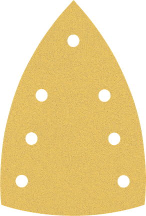 Bosch EXPERT C470 sandpaper 120 grit, 7 holes.