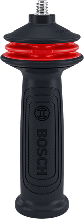 Bosch EXPERT Handle for Vibration Control M10, black with red ring.
