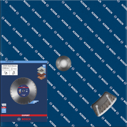 EXPERT MultiMaterial Diamond Cutting Disc 400 x 20/25.40 x 3.3 x 12 mm Bosch EXPERT MultiMaterial diamond cutting disc 400×20/25.40×3.3×12 mm.