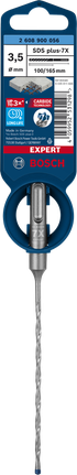 EXPERT SDS plus-7X Hammer Drill Bit 3.5 x 100 x 165 mm EXPERT SDS plus-7X Hammer Drill Bit 3.5 x 100 x 165 mm