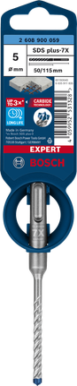 EXPERT SDS plus-7X Hammer Drill Bit 5 x 50 x 115 mm EXPERT SDS plus-7X Hammer Drill Bit 5 x 50 x 115 mm