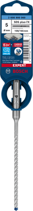 EXPERT SDS plus-7X Hammer Drill Bit 5 x 100 x 165 mm EXPERT SDS plus-7X Hammer Drill Bit 5 x 100 x 165 mm