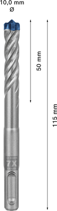 EXPERT SDS plus-7X Hammer Drill Bit 10 x 50 x 115 mm EXPERT SDS plus-7X Hammer Drill Bit 10 x 50 x 115 mm