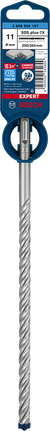 EXPERT SDS plus-7X Hammer Drill Bit 11 x 200 x 265 mm EXPERT SDS plus-7X Hammer Drill Bit 11 x 200 x 265 mm