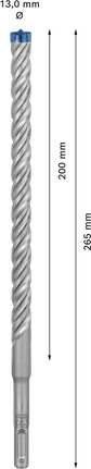 EXPERT SDS plus-7X Hammer Drill Bit 13 x 200 x 265 mm EXPERT SDS plus-7X Hammer Drill Bit 13 x 200 x 265 mm